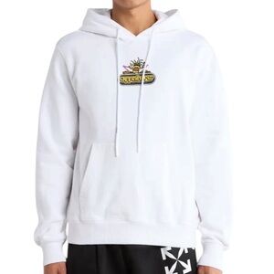OFF-WHITE 90s DJ Graphic Hoodie
